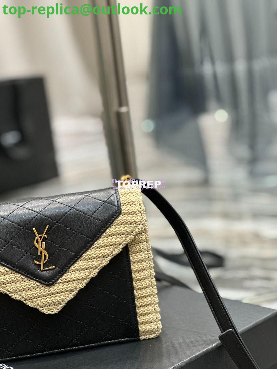 Replica YSL Saint Laurent Gaby Mini Satchel In Quilted Lambskin 685574 Black mix 3 Replica YSL Saint Laurent Gaby Mini Satchel In Quilted Lambskin 685574 Black mix 3