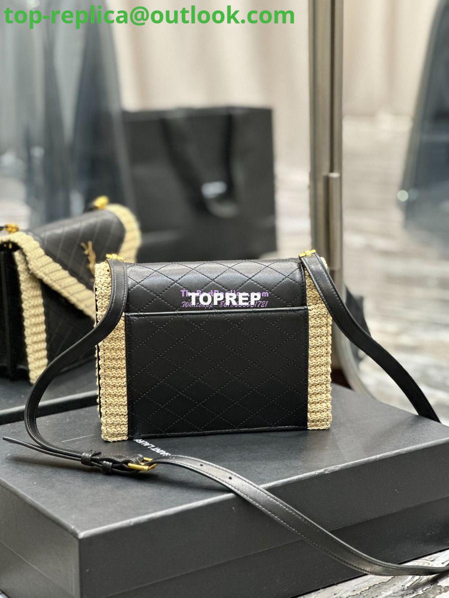 Replica YSL Saint Laurent Gaby Mini Satchel In Quilted Lambskin 685574 Black mix 6 Replica YSL Saint Laurent Gaby Mini Satchel In Quilted Lambskin 685574 Black mix 6