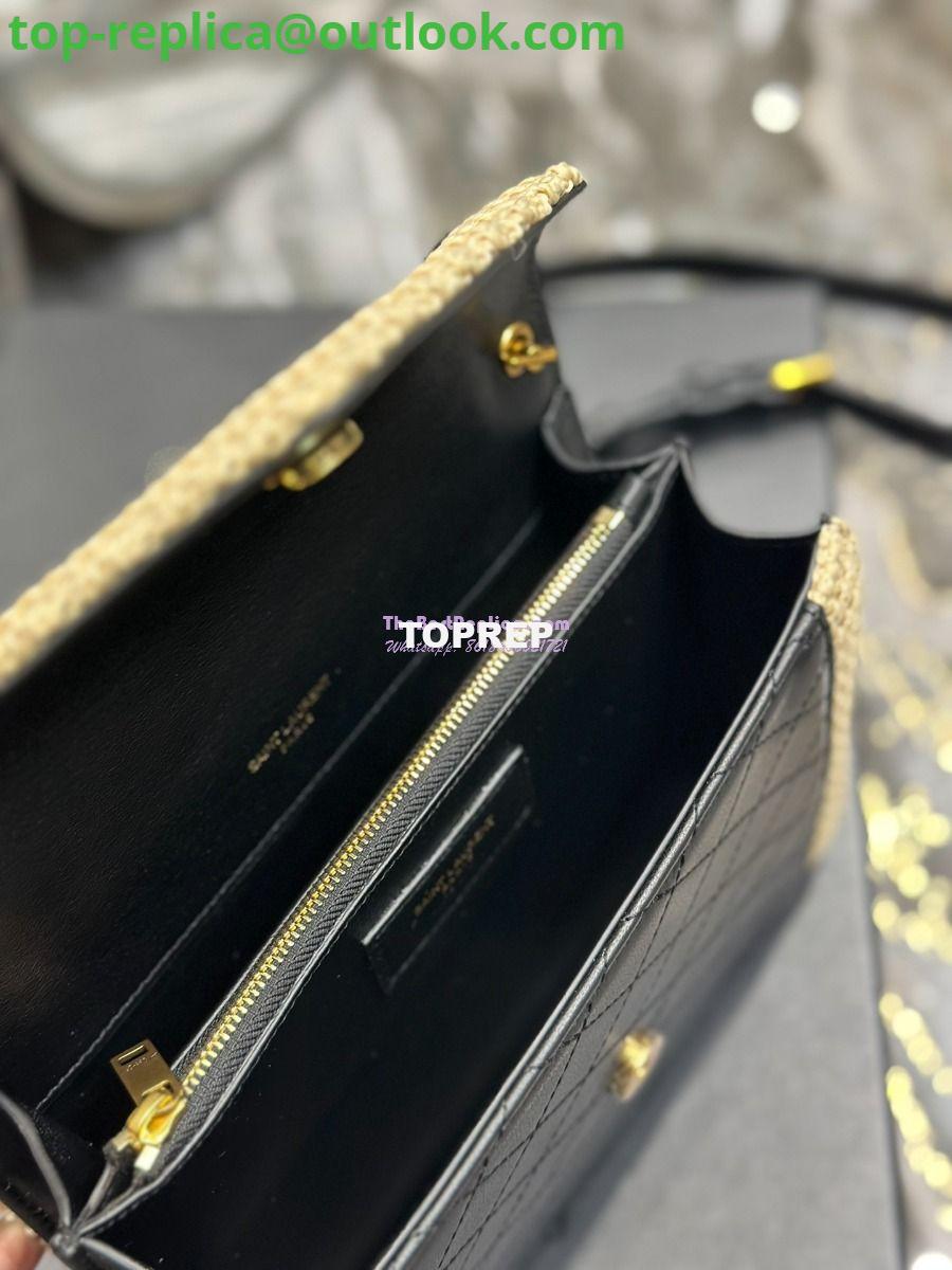 Replica YSL Saint Laurent Gaby Mini Satchel In Quilted Lambskin 685574 Black mix 9 Replica YSL Saint Laurent Gaby Mini Satchel In Quilted Lambskin 685574 Black mix 9