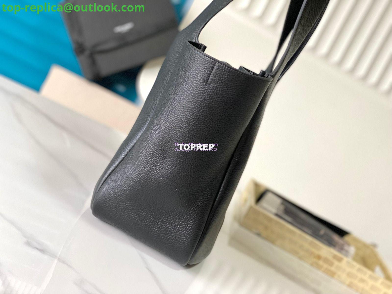 Replica YSL Saint Laurent Bea In Grained Leather Deerskin 763435 Black 5 Replica YSL Saint Laurent Bea In Grained Leather Deerskin 763435 Black 5