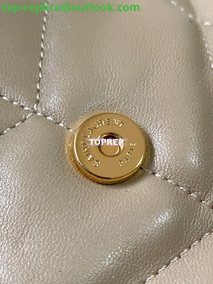 Replica YSL Saint Laurent Mini Loulou Puffer Toy Bag In Quilted Lambskin Dark Beige 9 Replica YSL Saint Laurent Mini Loulou Puffer Toy Bag In Quilted Lambskin Dark Beige 9