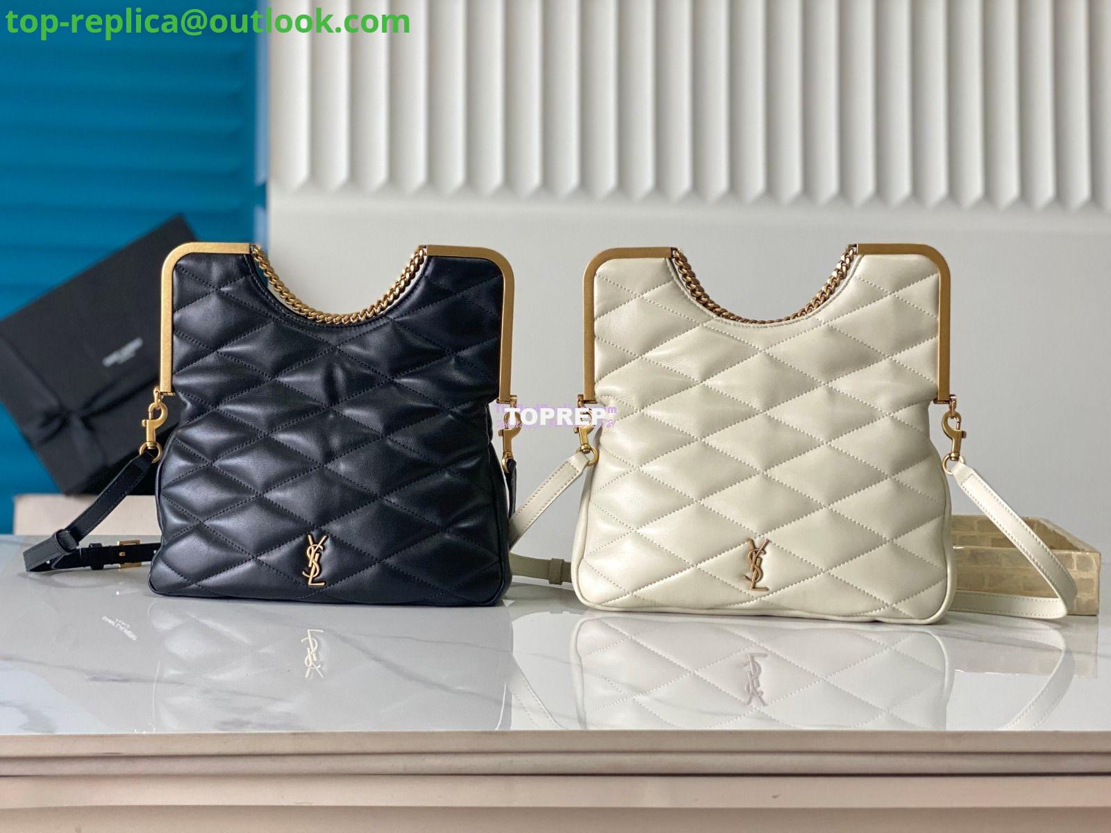 Replica YSL Saint Laurent 87 In Quilted Lambskin 7540011 Black Replica YSL Saint Laurent 87 In Quilted Lambskin 7540011 Black