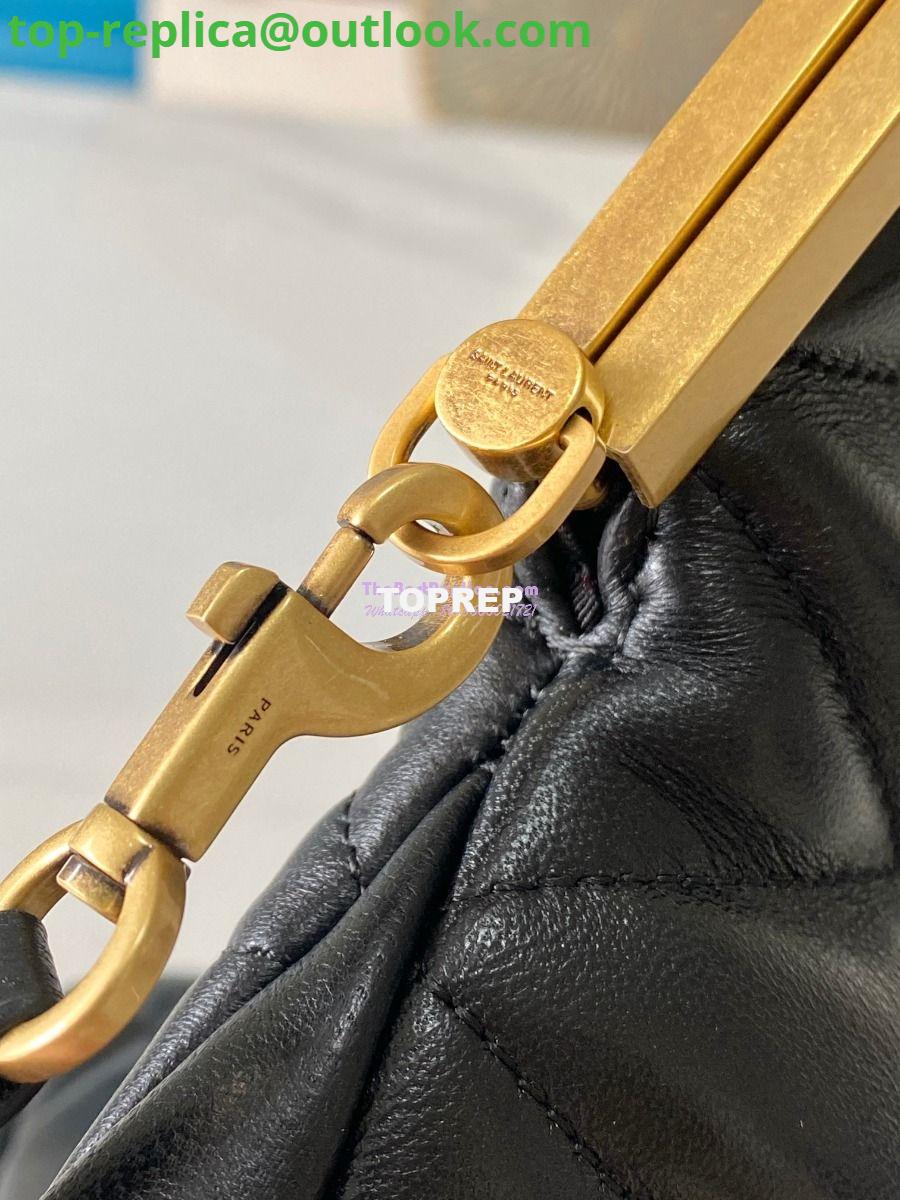 Replica YSL Saint Laurent 87 In Quilted Lambskin 7540011 Black 6 Replica YSL Saint Laurent 87 In Quilted Lambskin 7540011 Black 6