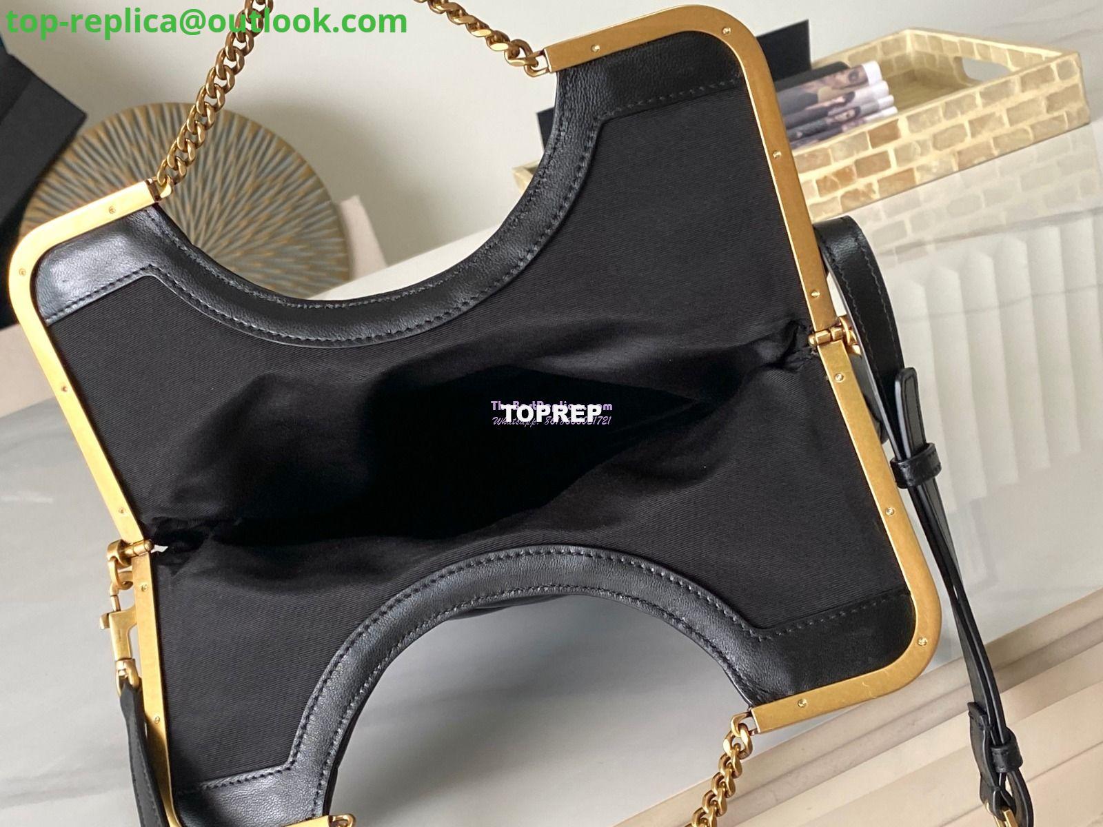 Replica YSL Saint Laurent 87 In Quilted Lambskin 7540011 Black 14 Replica YSL Saint Laurent 87 In Quilted Lambskin 7540011 Black 14