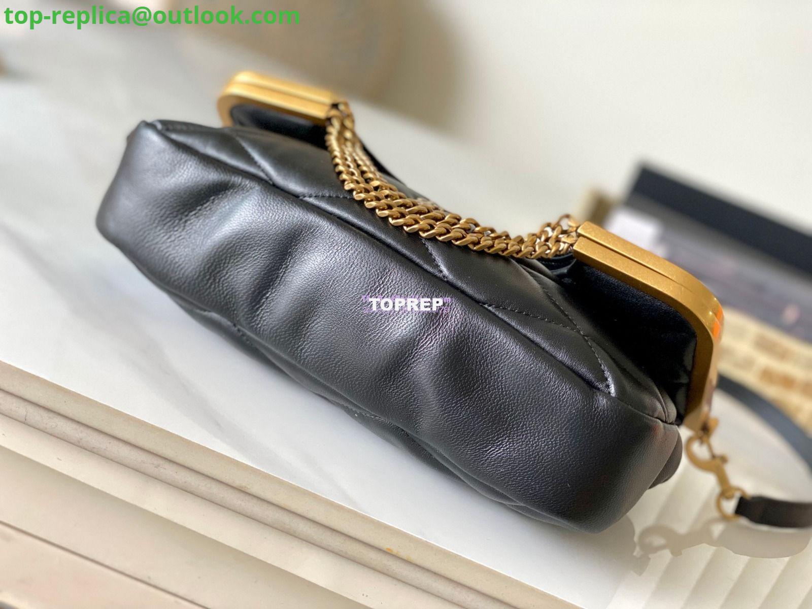 Replica YSL Saint Laurent 87 In Quilted Lambskin 7540011 Black 16 Replica YSL Saint Laurent 87 In Quilted Lambskin 7540011 Black 16