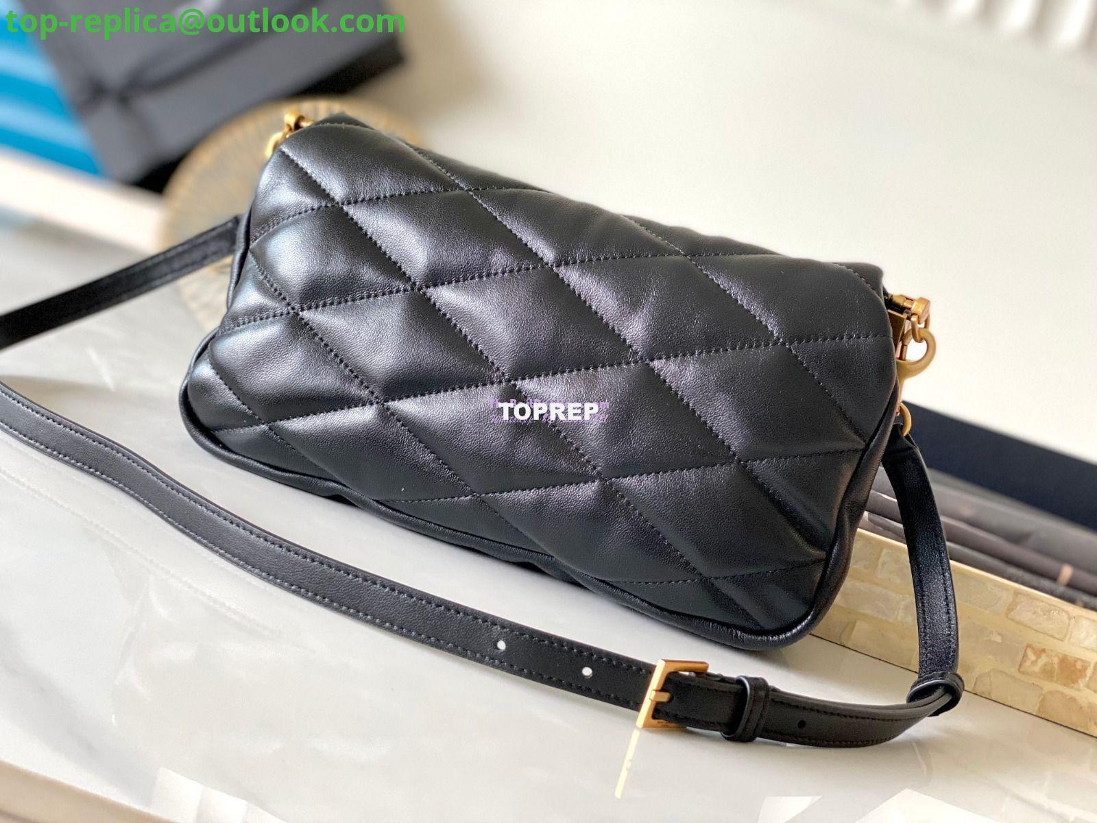 Replica YSL Saint Laurent 87 In Quilted Lambskin 7540011 Black 17 Replica YSL Saint Laurent 87 In Quilted Lambskin 7540011 Black 17