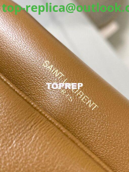 Replica YSL Saint Laurent Jamie 4.3 Small In Lambskin 763475 Caramel 7