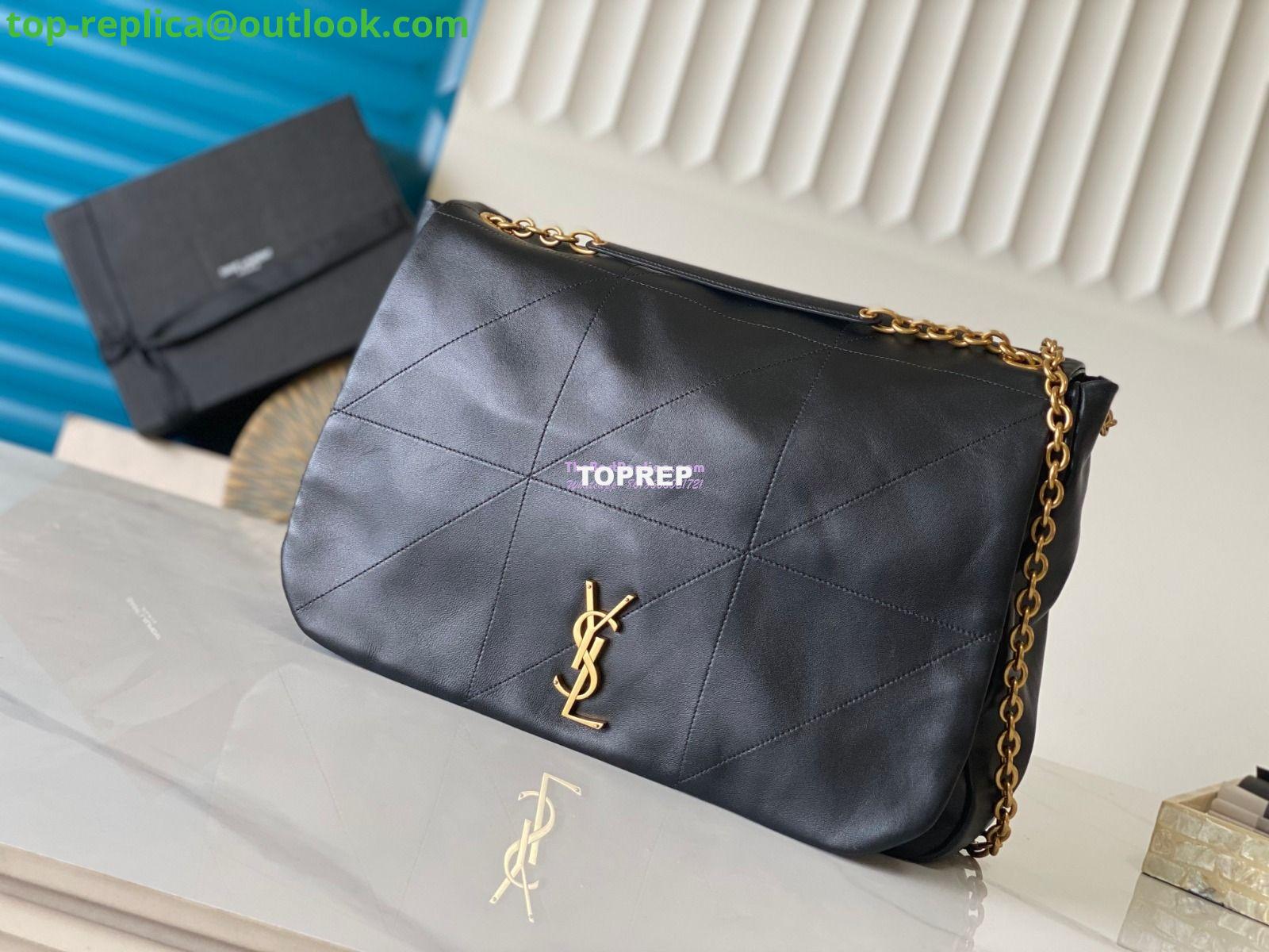 Replica YSL Saint Laurent Jamie 4.3 Large Supple Nappa Leather Bag In Lambskin 742431 Black Replica YSL Saint Laurent Jamie 4.3 Large Supple Nappa Leather Bag In Lambskin 742431 Black