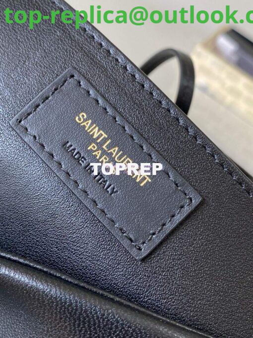 Replica YSL Saint Laurent Jamie 4.3 Large Supple Nappa Leather Bag In Lambskin 742431 Black 10