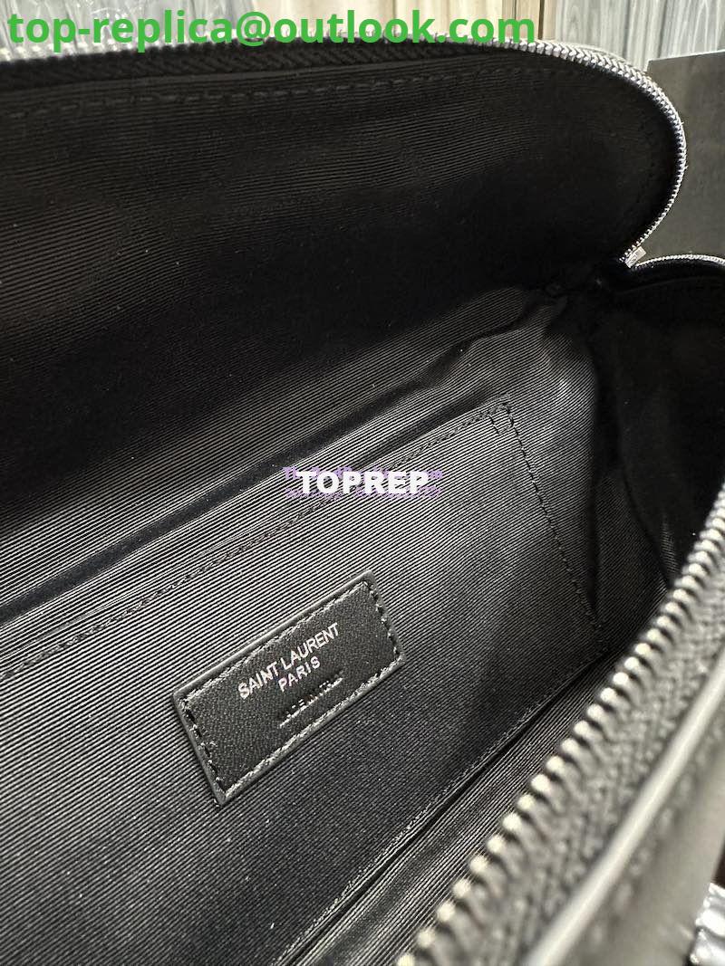 Replica YSL Saint Laurent Cassandre Classic Belt Bag In Smooth Calf Leather 589959 All Black 11 Replica YSL Saint Laurent Cassandre Classic Belt Bag In Smooth Calf Leather 589959 All Black 11