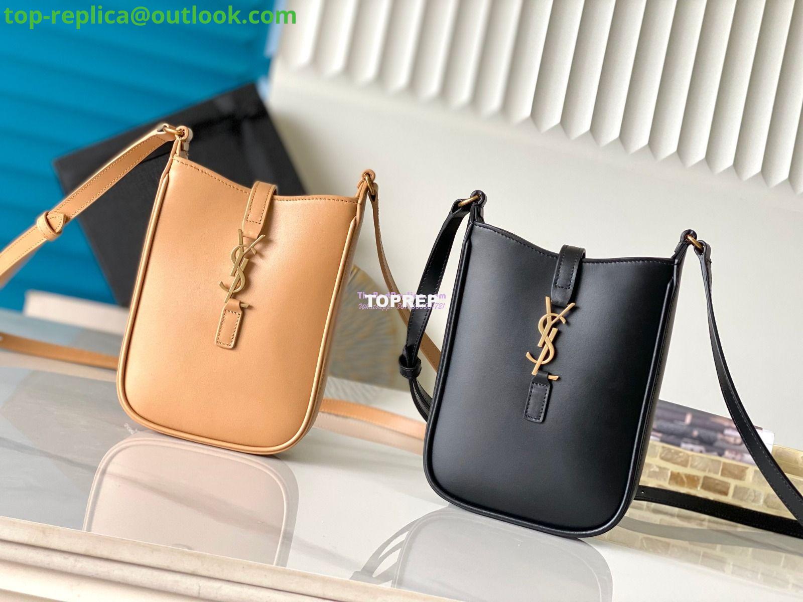 Replica YSL Saint Laurent Le 5 À 7 Mini Vertical In Shiny Leather 7352142 Beige Replica YSL Saint Laurent Le 5 À 7 Mini Vertical In Shiny Leather 7352142 Beige