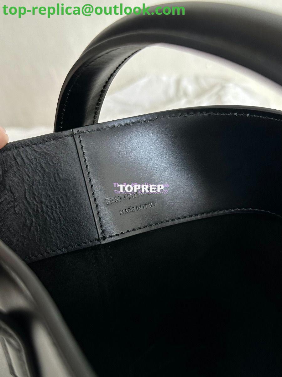 Replica YSL Saint Laurent Small Le 37 in Shiny Leather 7490362 Black 10 Replica YSL Saint Laurent Small Le 37 in Shiny Leather 7490362 Black 10