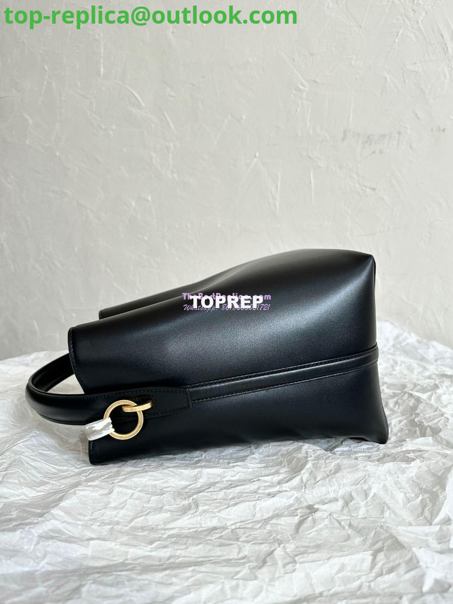 Replica YSL Saint Laurent Le 37 in Shiny Leather 7428282 Black 3 Replica YSL Saint Laurent Le 37 in Shiny Leather 7428282 Black 3