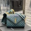 Replica YSL Saint Laurent Medium Envelope Bag In Mix Matelassé Grain De Poudre Embossed Leather 487206 Marine 12 Replica YSL Saint Laurent Medium Envelope Bag In Mix Matelassé Grain De Poudre Embossed Leather 487206 Marine 12