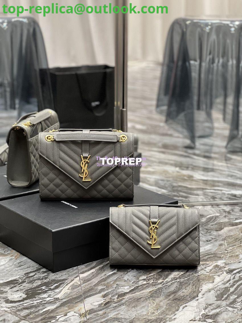 Replica Ysl Envelope Small Bag In Mix Matelasse Grain De Poudre Embossed Leather 526286 Grey Replica Ysl Envelope Small Bag In Mix Matelasse Grain De Poudre Embossed Leather 526286 Grey