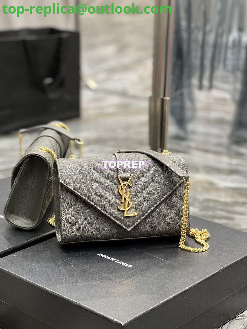 Replica Ysl Envelope Small Bag In Mix Matelasse Grain De Poudre Embossed Leather 526286 Grey 3 Replica Ysl Envelope Small Bag In Mix Matelasse Grain De Poudre Embossed Leather 526286 Grey 3