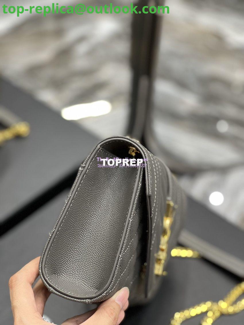 Replica Ysl Envelope Small Bag In Mix Matelasse Grain De Poudre Embossed Leather 526286 Grey 4 Replica Ysl Envelope Small Bag In Mix Matelasse Grain De Poudre Embossed Leather 526286 Grey 4