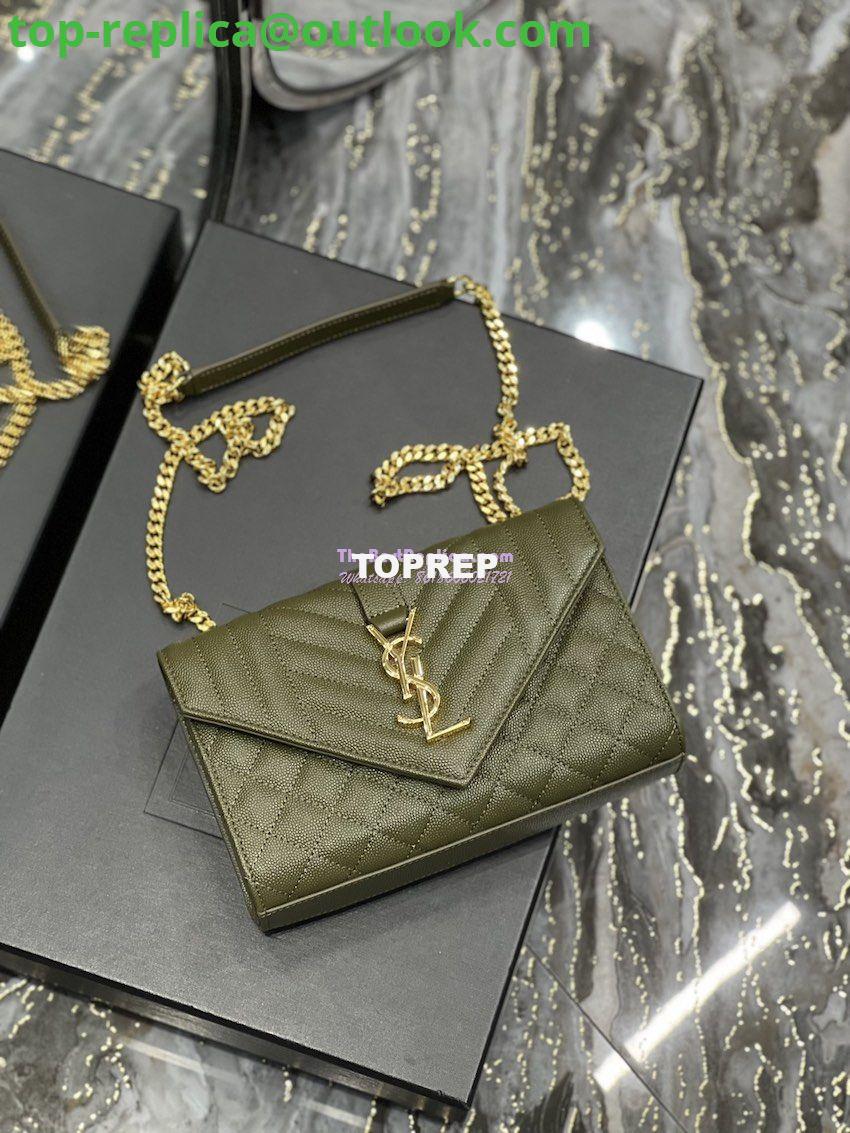 Replica Ysl Envelope Small Bag In Mix Matelasse Grain De Poudre Embossed Leather 526286 Olive Green 8 Replica Ysl Envelope Small Bag In Mix Matelasse Grain De Poudre Embossed Leather 526286 Olive Green 8