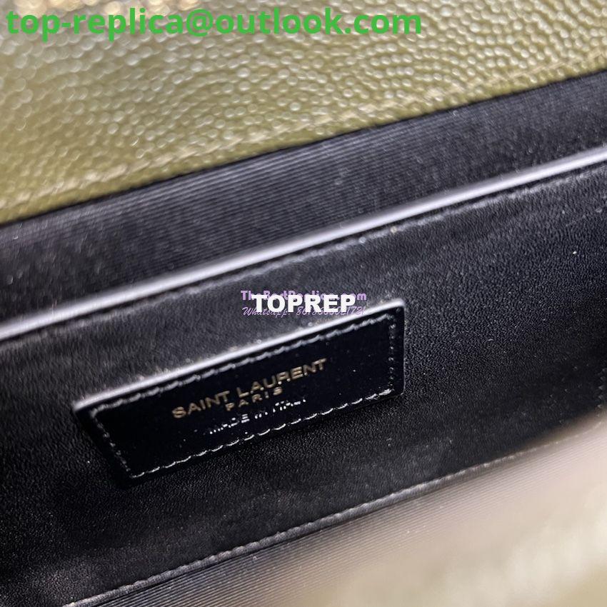 Replica Ysl Envelope Small Bag In Mix Matelasse Grain De Poudre Embossed Leather 526286 Olive Green 12 Replica Ysl Envelope Small Bag In Mix Matelasse Grain De Poudre Embossed Leather 526286 Olive Green 12