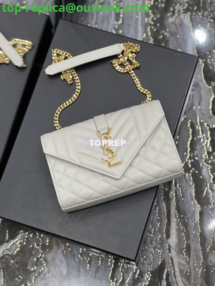 Replica Ysl Envelope Small Bag In Mix Matelasse Grain De Poudre Embossed Leather 526286 White Ghw 6 Replica Ysl Envelope Small Bag In Mix Matelasse Grain De Poudre Embossed Leather 526286 White Ghw 6
