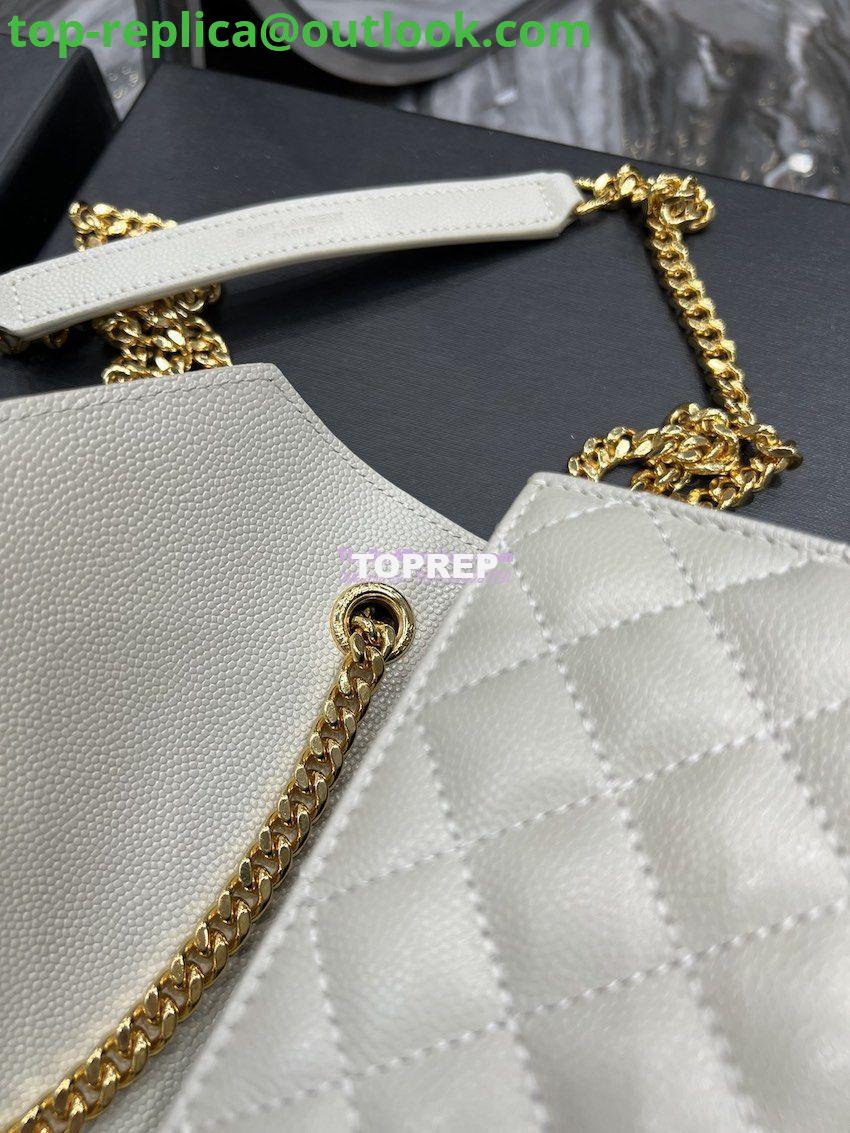 Replica Ysl Envelope Small Bag In Mix Matelasse Grain De Poudre Embossed Leather 526286 White Ghw 7 Replica Ysl Envelope Small Bag In Mix Matelasse Grain De Poudre Embossed Leather 526286 White Ghw 7