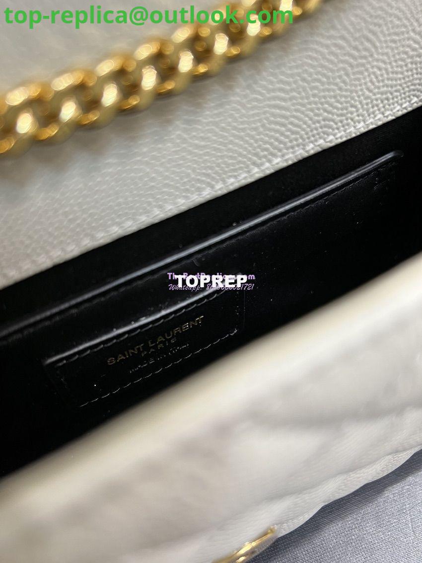 Replica Ysl Envelope Small Bag In Mix Matelasse Grain De Poudre Embossed Leather 526286 White Ghw 9 Replica Ysl Envelope Small Bag In Mix Matelasse Grain De Poudre Embossed Leather 526286 White Ghw 9