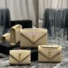 Replica YSL Saint Laurent Envelope Large Bag In Mix Matelasse Grain De Poudre Embossed Leather 487198 Caramel with Gold Hardware 13 Replica YSL Saint Laurent Envelope Large Bag In Mix Matelasse Grain De Poudre Embossed Leather 487198 Caramel with Gold Hardware 13