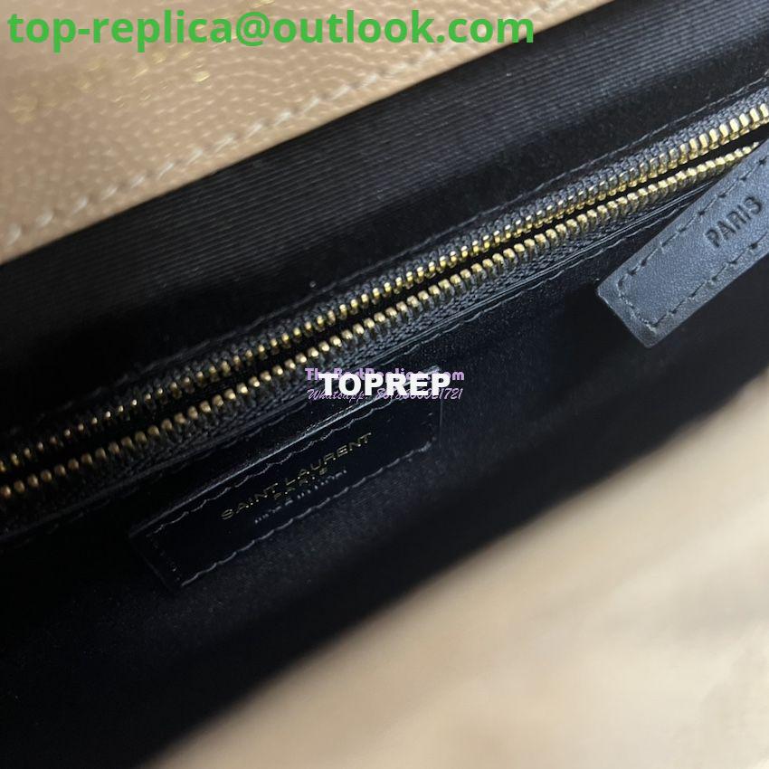 Replica YSL Saint Laurent Envelope Large Bag In Mix Matelasse Grain De Poudre Embossed Leather 487198 Beige with Gold Hardware 13 Replica YSL Saint Laurent Envelope Large Bag In Mix Matelasse Grain De Poudre Embossed Leather 487198 Beige with Gold Hardware 13