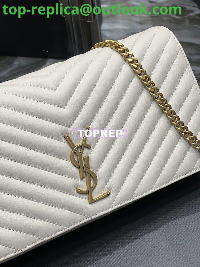 Replica YSL Saint Laurent Kate 99 Chain Bag In Quilted Lambskin 6606181 White 5 Replica YSL Saint Laurent Kate 99 Chain Bag In Quilted Lambskin 6606181 White 5