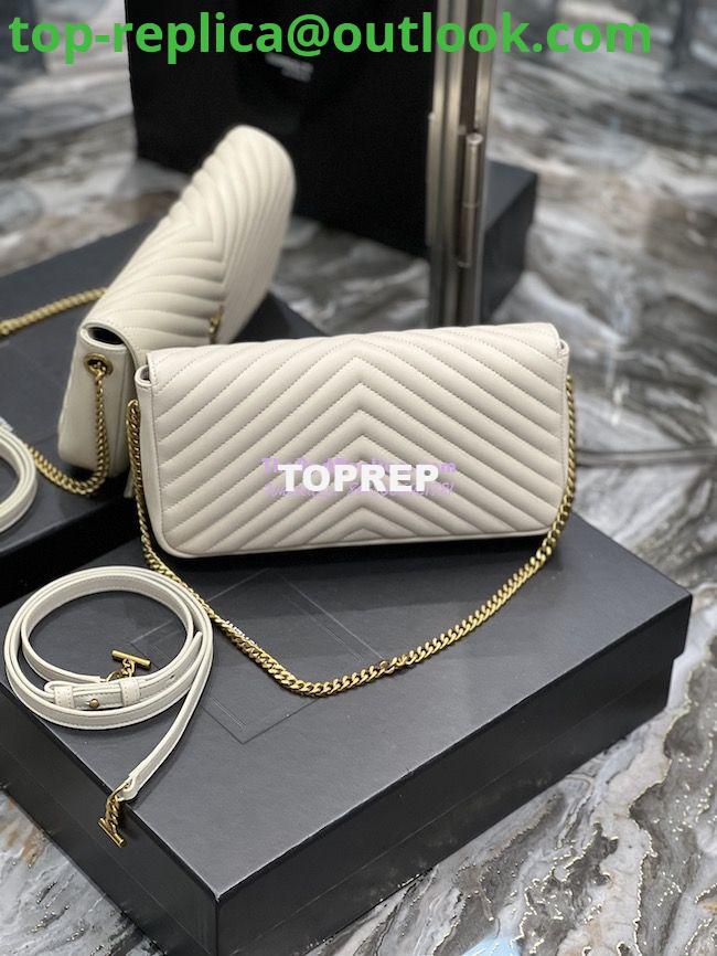Replica YSL Saint Laurent Kate 99 Chain Bag In Quilted Lambskin 6606181 White 11 Replica YSL Saint Laurent Kate 99 Chain Bag In Quilted Lambskin 6606181 White 11