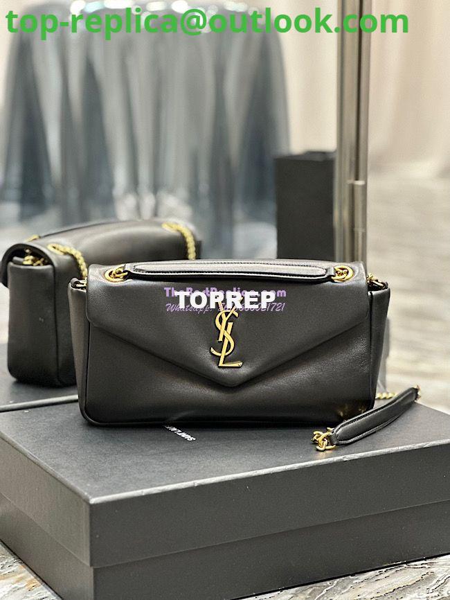 Replica Saint Laurent YSL Calypso In Lambskin 734153 Black Replica Saint Laurent YSL Calypso In Lambskin 734153 Black