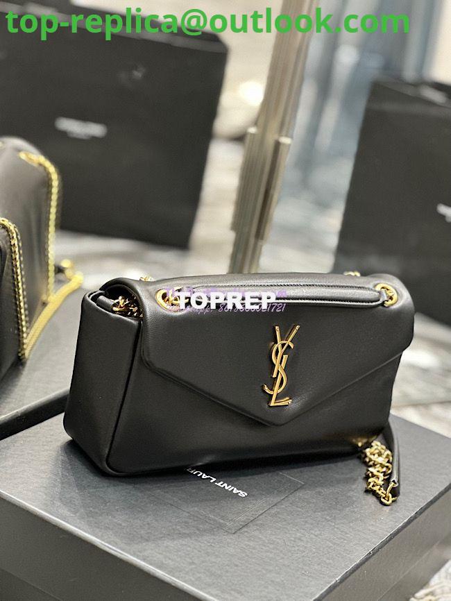 Replica Saint Laurent YSL Calypso In Lambskin 734153 Black 4 Replica Saint Laurent YSL Calypso In Lambskin 734153 Black 4