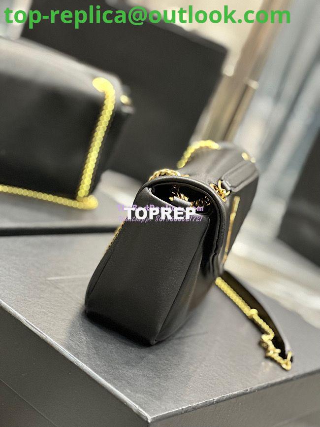 Replica Saint Laurent YSL Calypso In Lambskin 734153 Black 8 Replica Saint Laurent YSL Calypso In Lambskin 734153 Black 8