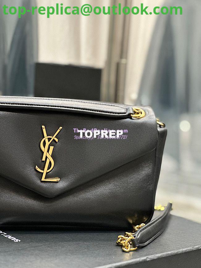 Replica Saint Laurent YSL Calypso In Lambskin 734153 Black 9 Replica Saint Laurent YSL Calypso In Lambskin 734153 Black 9