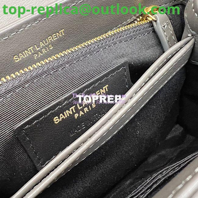 Replica Yves Saint Laurent YSL Loulou Toy Bag In Matelassé "Y" Leather Grey 467072 11 Replica Yves Saint Laurent YSL Loulou Toy Bag In Matelassé "Y" Leather Grey 467072 11