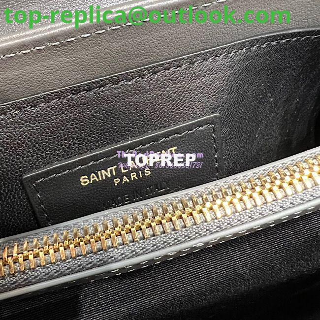 Replica Yves Saint Laurent YSL Loulou Small In Matelassé “Y” Leather Grey 494699 12 Replica Yves Saint Laurent YSL Loulou Small In Matelassé “Y” Leather Grey 494699 12