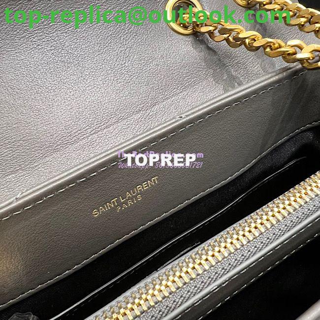 Replica Yves Saint Laurent YSL Loulou Small In Matelassé “Y” Leather Grey 494699 13 Replica Yves Saint Laurent YSL Loulou Small In Matelassé “Y” Leather Grey 494699 13