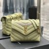 Replica Yves Saint Laurent YSL Loulou Small In Matelassé “Y” Leather Pink 494699 14