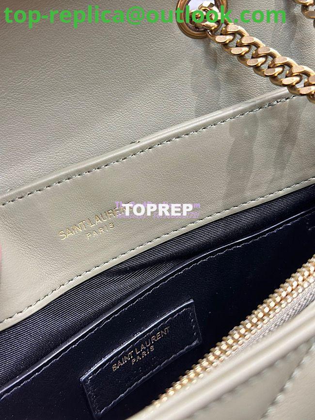 Replica Yves Saint Laurent YSL Loulou Small In Matelassé “Y” Leather Green 494699 12 Replica Yves Saint Laurent YSL Loulou Small In Matelassé “Y” Leather Green 494699 12