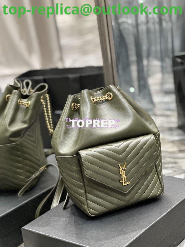 Replica YSL Saint Laurent Joe Backpack In Lambskin 672609 Vert Fonce 4 Replica YSL Saint Laurent Joe Backpack In Lambskin 672609 Vert Fonce 4