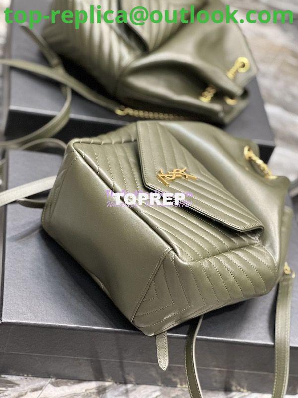 Replica YSL Saint Laurent Joe Backpack In Lambskin 672609 Vert Fonce 9 Replica YSL Saint Laurent Joe Backpack In Lambskin 672609 Vert Fonce 9