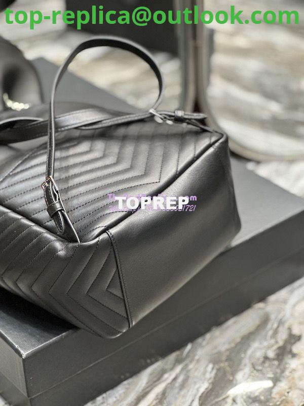 Replica YSL Saint Laurent Joe Backpack In Lambskin 672609 Black Silver Hardware 12 Replica YSL Saint Laurent Joe Backpack In Lambskin 672609 Black Silver Hardware 12
