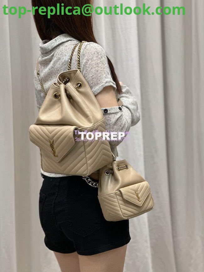 Replica YSL Saint Laurent Joe Mini Bucket Bag In Quilted Lambskin 7016311 Sea Salt 2 Replica YSL Saint Laurent Joe Mini Bucket Bag In Quilted Lambskin 7016311 Sea Salt 2