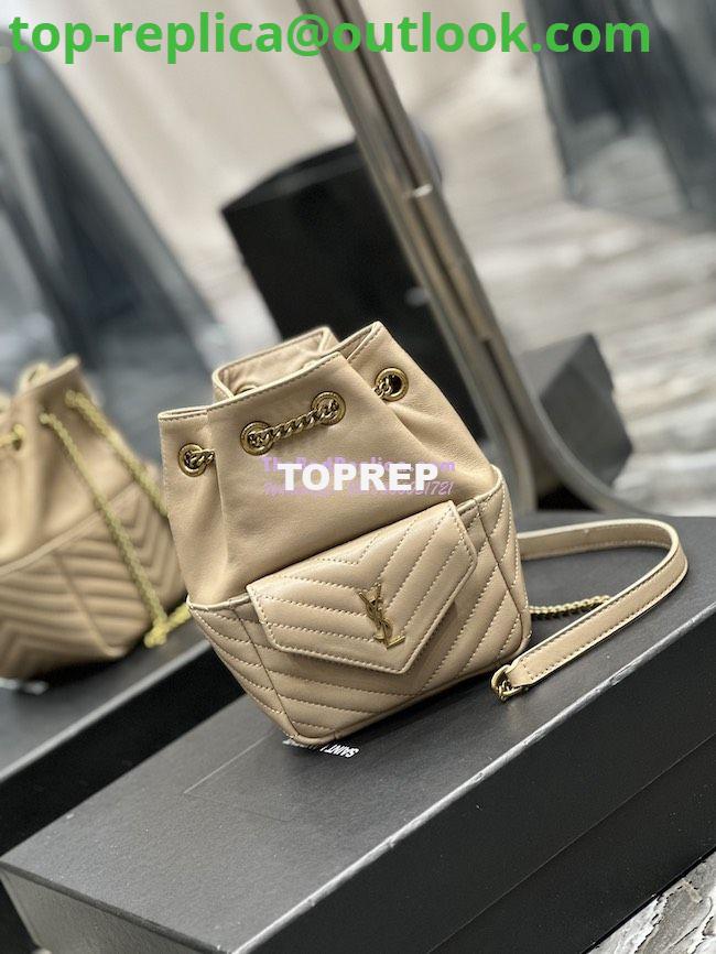 Replica YSL Saint Laurent Joe Mini Bucket Bag In Quilted Lambskin 7016311 Sea Salt 4 Replica YSL Saint Laurent Joe Mini Bucket Bag In Quilted Lambskin 7016311 Sea Salt 4