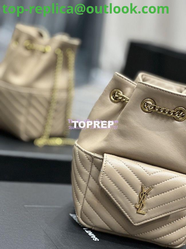 Replica YSL Saint Laurent Joe Mini Bucket Bag In Quilted Lambskin 7016311 Sea Salt 6 Replica YSL Saint Laurent Joe Mini Bucket Bag In Quilted Lambskin 7016311 Sea Salt 6
