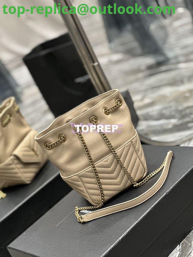 Replica YSL Saint Laurent Joe Mini Bucket Bag In Quilted Lambskin 7016311 Sea Salt 9 Replica YSL Saint Laurent Joe Mini Bucket Bag In Quilted Lambskin 7016311 Sea Salt 9