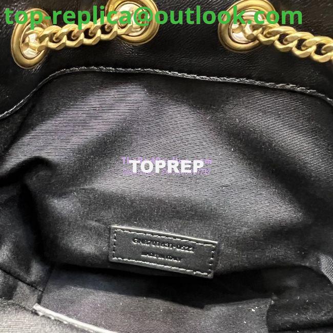 Replica YSL Saint Laurent Joe Mini Bucket Bag In Quilted Lambskin 7016311 Black 10 Replica YSL Saint Laurent Joe Mini Bucket Bag In Quilted Lambskin 7016311 Black 10