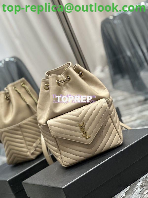 Replica YSL Saint Laurent Joe Backpack In Lambskin 672609 Sea Salt 2 Replica YSL Saint Laurent Joe Backpack In Lambskin 672609 Sea Salt 2