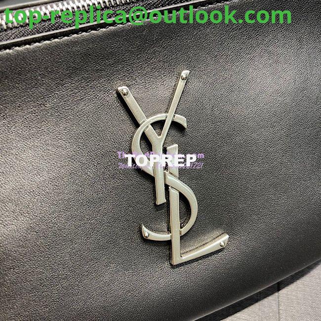 Replica YSL Saint Laurent Cassandre Classic Belt Bag In Smooth Calf Leather 589959 Black 4 Replica YSL Saint Laurent Cassandre Classic Belt Bag In Smooth Calf Leather 589959 Black 4