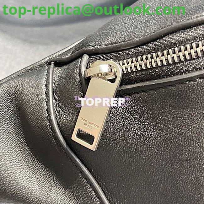 Replica YSL Saint Laurent Cassandre Classic Belt Bag In Smooth Calf Leather 589959 Black 5 Replica YSL Saint Laurent Cassandre Classic Belt Bag In Smooth Calf Leather 589959 Black 5
